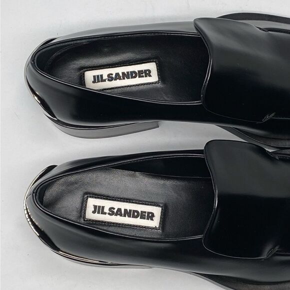 Jil Sander Steel Heel Pointed Toe Loafer size 40 - Picture 8 of 10